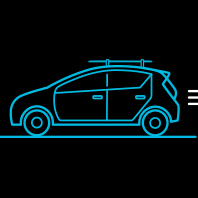 Evo find car icon