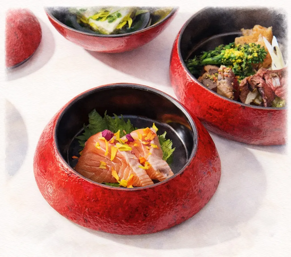 Signature Vancouver dishes highlighting seafood and local favorites.