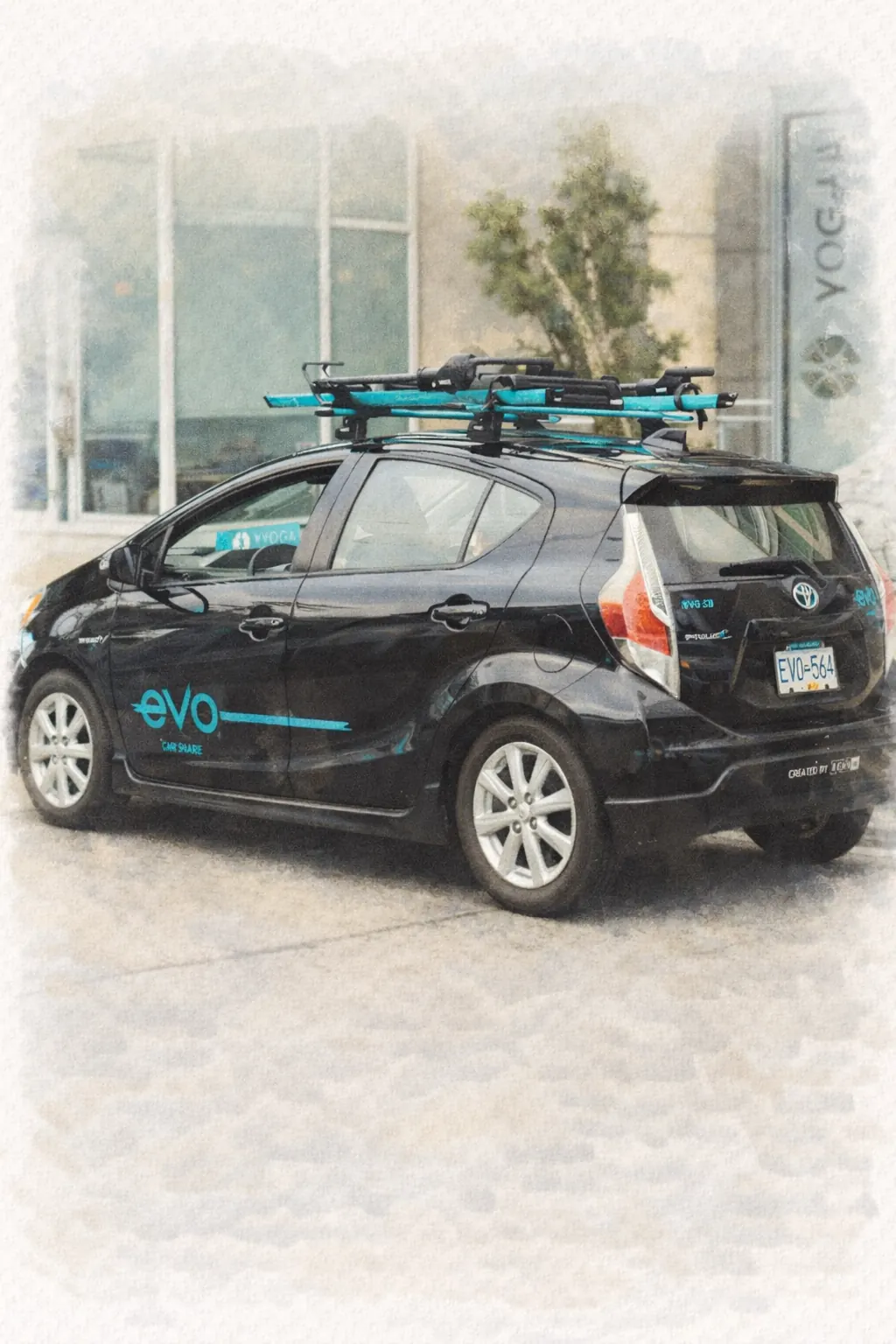 Car share option for city travel