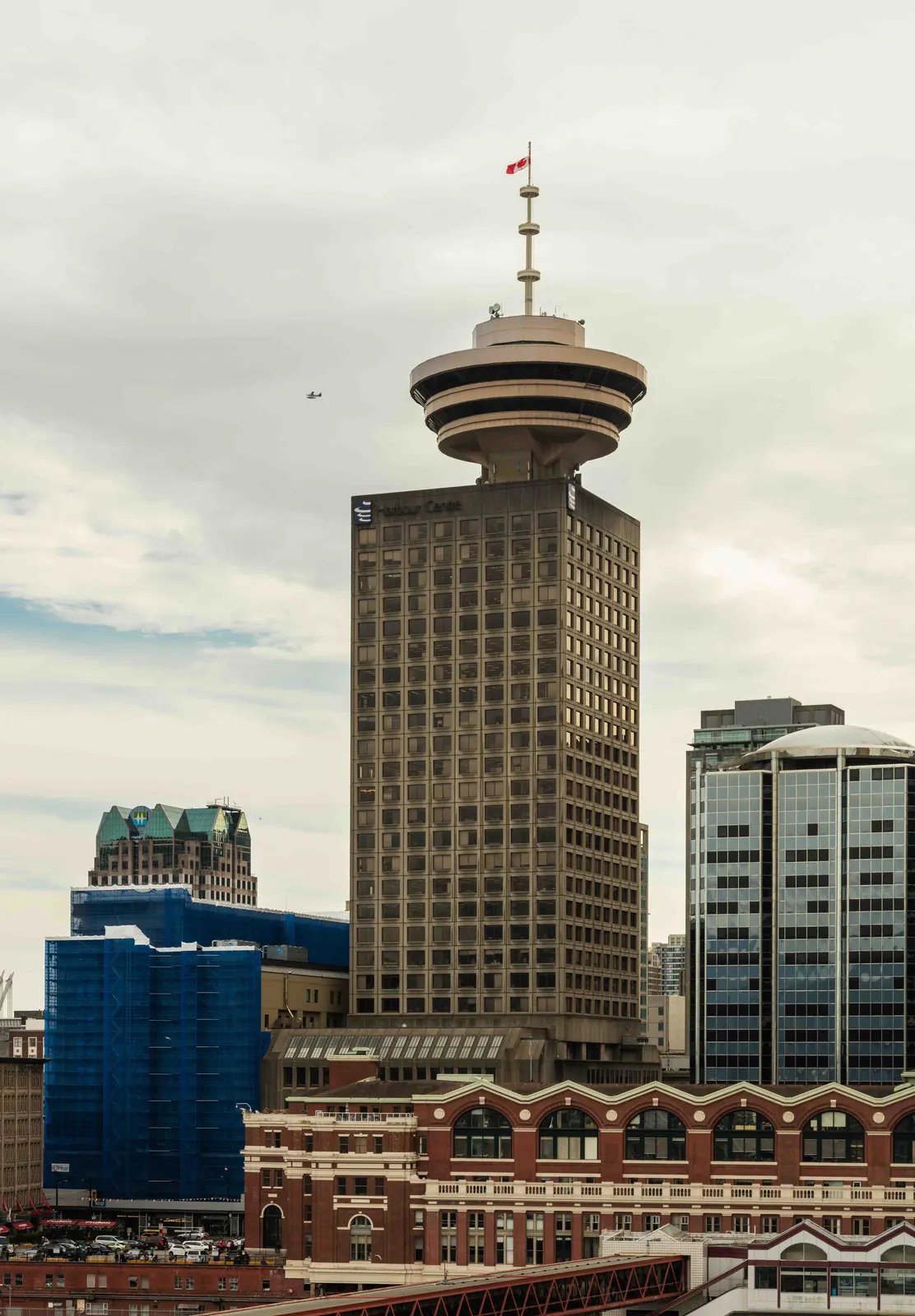 Downtown skyline viewpoint from Harbour Centre.